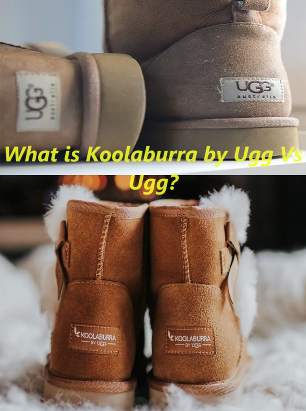 What is Koolaburra by Ugg Vs Ugg?