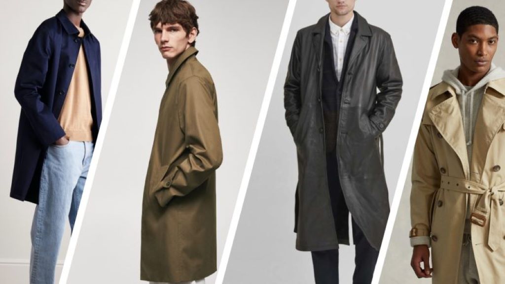 How do you wear a fashionably trench coat?