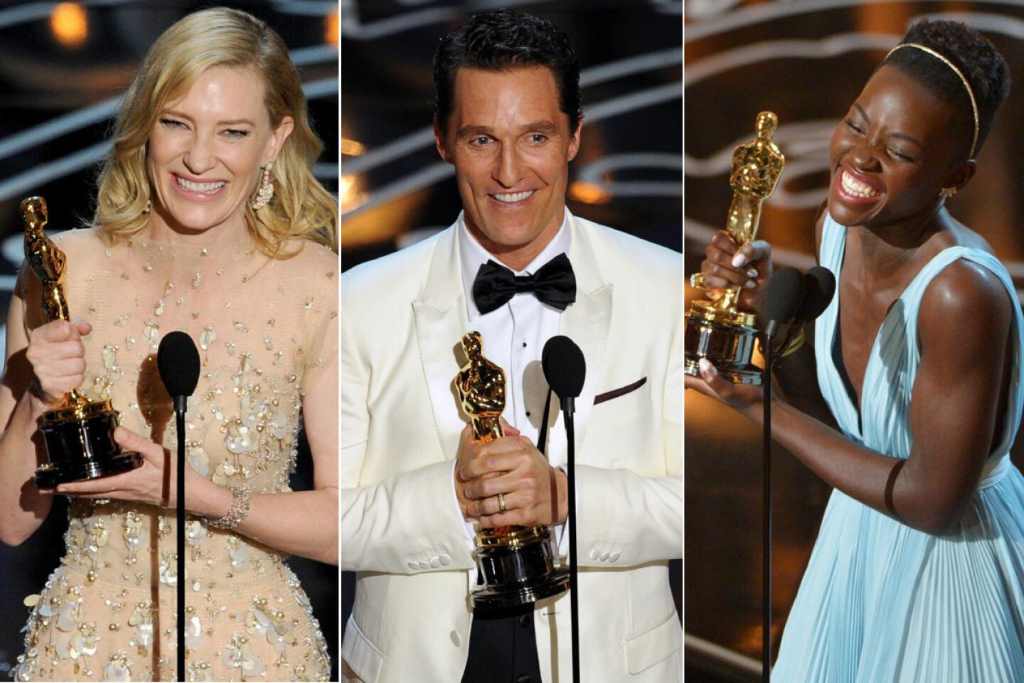 Who has the most award winning actresses