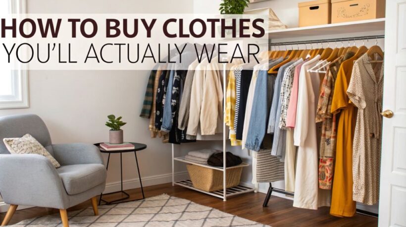 How to Buy Clothes You’ll Actually Wear