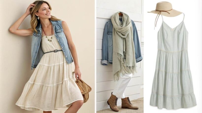 Beyond Bare: Mastering the Art of Layering Over Spaghetti Strap Dress