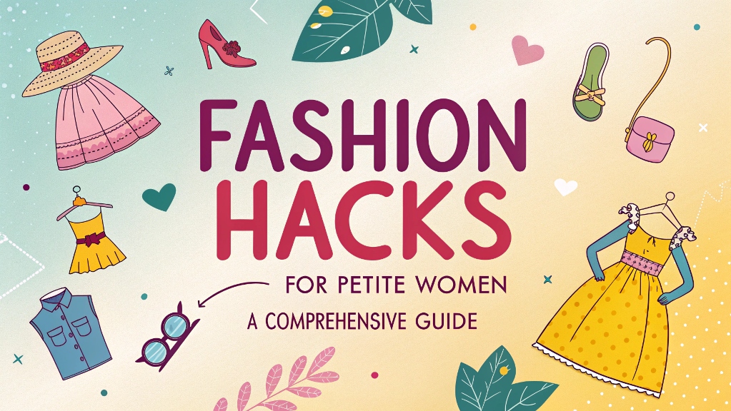What is some fashion advice for petite women finding flattering outfits