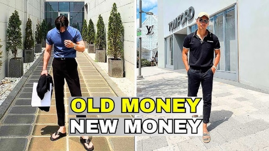 Why does new money prefer logos and flashiness