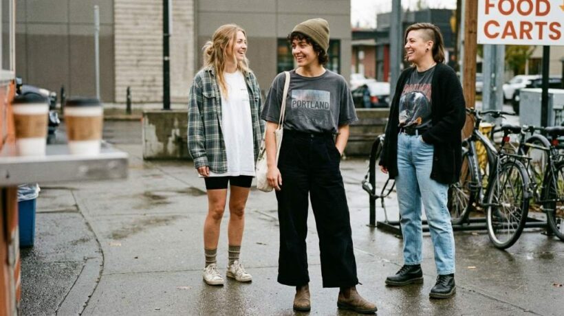 Everyday Fashion Tips from Portland, OR for Perfect Oversized Tee Fits