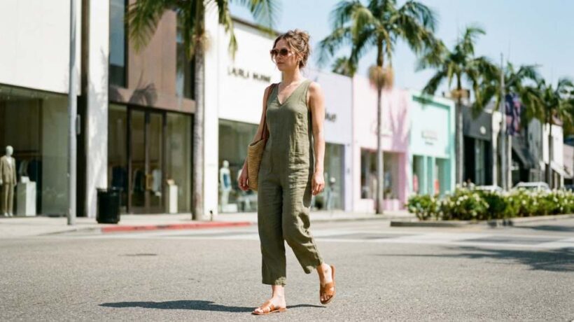 How Women in Los Angeles, CA Stay Stylish in Sleeveless Outfits During Spring